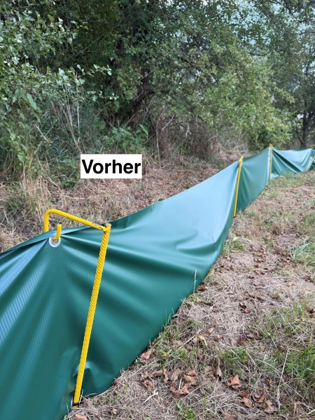 Spannset für Reptilienschutzzäune & Amphibienschutzzäune