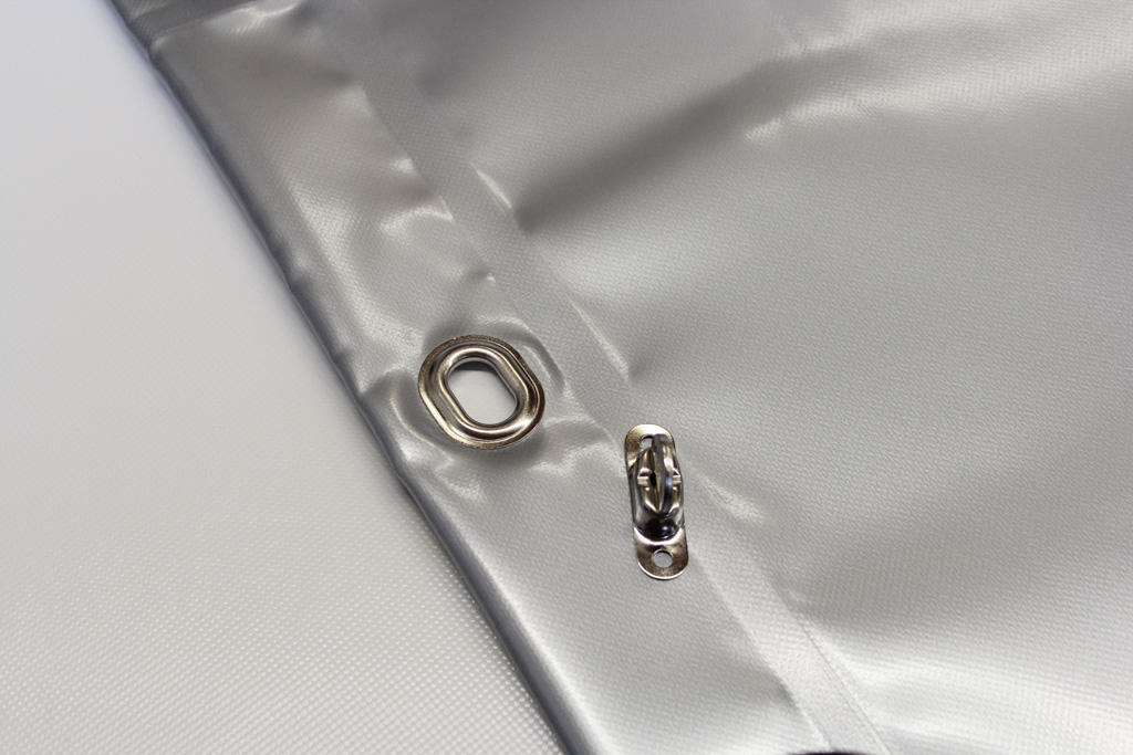 Silber RAL 9006 | PVC Planen glänzend | PVC Abdeckplane | Tekoplan GmbH - PVC Plane nach Maß ...