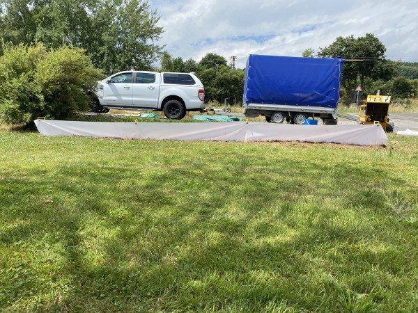 Tekotex Reptilienschutzzaun GTH-TXS PVC-frei 80cm mit Kederverbindung