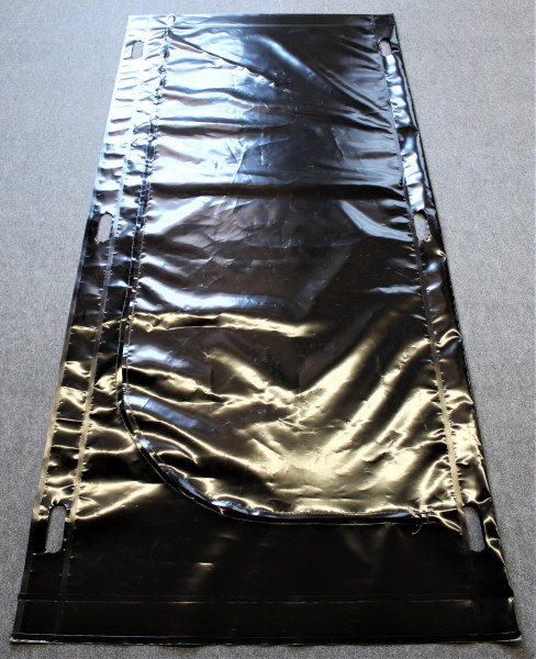 Leichensack/Bergungssack aus PVC L-förmiger Reißverschluss