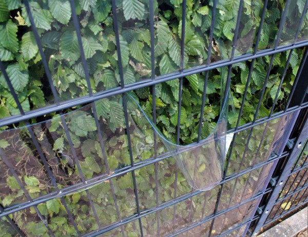 Windschutzstreifen PVC TRANSPARENT individuell