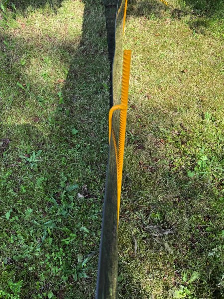 HDPE-Zauneisen GTH-H-E 110cm gelb
