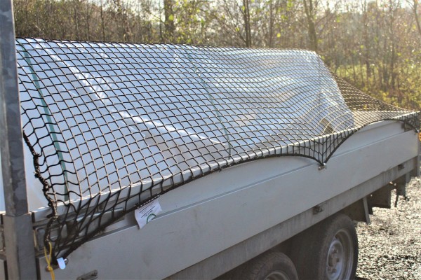 Container/Anhänger Abdecknetz grobmaschig ohne Expanderseil