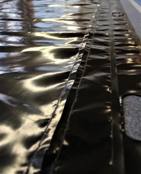 Leichensack/Bergungssack aus PVC L-förmiger Reißverschluss