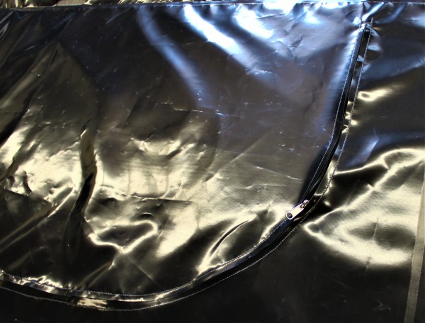 Leichensack/Bergungssack aus PVC L-förmiger Reißverschluss